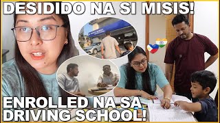 LIFE in INDIA: DESIDIDO NA SI MISIS! HINDI NA PAPIPIGIL! NAKAPAG-ENROL NA SA DRIVING SCHOOL!