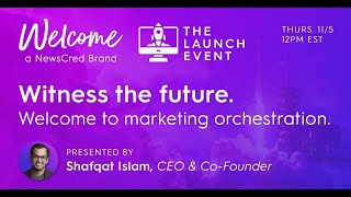 [Webinar] The Welcome Launch Event