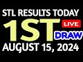 Stl results today 1st DRAW August 15, 2024 stl batangas quezon