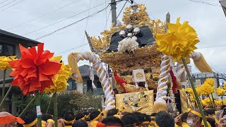 秋祭りの日に津田天満神社を歩いてみました