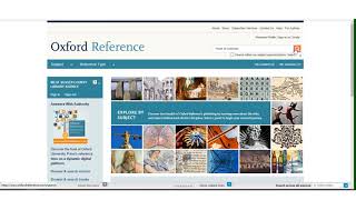 Oxford Reference Training Film