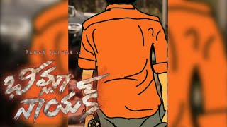 #BheemlaNayak-#LalaBheemla Full Song | Pawan Kalyan, Rana | Trivikram | 2D Animation | flipaClip