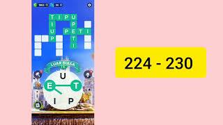 game words of wonders level 224 - 230