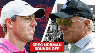 VIDEO EXCLUSIVE: Greg Norman sends a message to Rory McIlroy