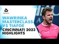 Stan Wawrinka GOD MODE Performance vs Tiafoe! | Cincinnati 2023