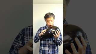 用【恐龍蛋】倍低音C調陶笛(Ocarina) 吹奏《綠油精》（塔綠班）之歌