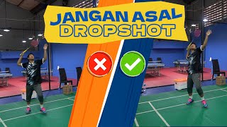 Contoh DROPSHOT Yang Salah Dan Yang Benar