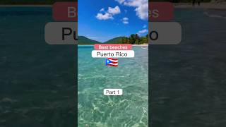 Best beaches in Puerto Rico 🇵🇷 part 1 #puertorico #travel #explore #holiday #bea
