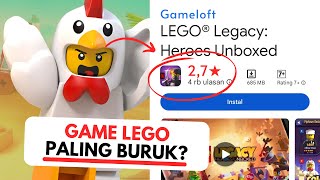 Kenapa Game Lego ini dapat Rating Paling Rendah di Playstore?