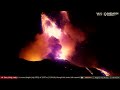 Etna Volcano Violent Eruption August 15, 2024 Italy