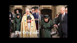 Frail Queen's show of strength for Prince Philip at Westminster Abbey memorial 2022