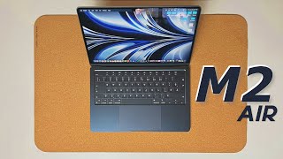 M2 MacBook Air Midnight REVIEW! + UNBOXING!