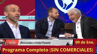 Futbol Picante🔥09 de Ene🔥Tuca se BURLA de Mauricio porque Chivas si CONTRATO a ROMO y Adal CELEBRA