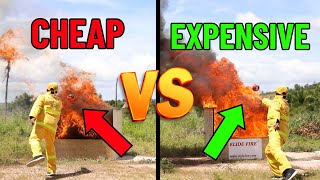 CHEAP vs. EXPENSIVE Fire Extinguishing Ball: Which One Saves the Day?