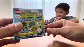 トーマスわくわくドキドキコレクション開封してみた、#4歳児 #初めてのyoutube #開封動画