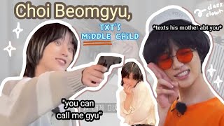 txt's choi beomgyu is the middle child