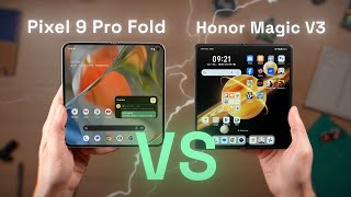 Pixel 9 Pro Fold 🆚 Honor Magic V3 : Quel est le meilleur smartphone pliant ?