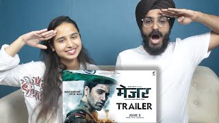 MAJOR Trailer REACTION | Adivi Sesh | Saiee M | Sobhita D | Mahesh Babu | Parbrahm Singh