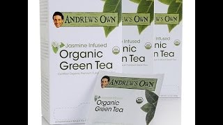 Andrew's Own Jasmine Infused Organic Green Tea 90 pack