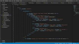 Contactlist project. CodingNinja React Skill Test
