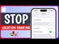 How to Pause Location Sharing on iPhone (Stop Sharing Without Turning It Off)