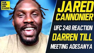 Jared Cannonier Reacts to UFC 248 Adesanya/Romero Fight, Tells Darren Till "Kiss My ***"