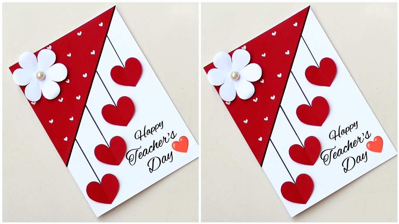 Handmadefor Greetings Teachers Day Cards