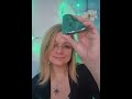 Reiki to remove manifestation blocks. Asmr Malachite crystal healing #shorts