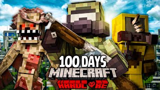 I Survived 100 Days in a ZOMBIE APOCALYPSE in Minecraft Hardcore..
