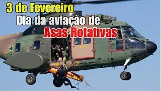 FAB comemora o dia da aviação de Asas Rotativas