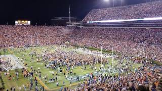 2019 Iron Bowl victory formation and field rush