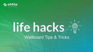 eMite Life Hacks: Wallboard Tips \u0026 Tricks