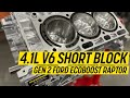 4.1L Ford Raptor Gen 2 V6 Short Block by Mountune Racing Engines