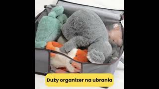 Duży organizer na ubrania V1 - pojemnik