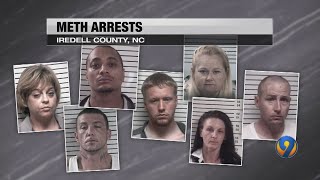 Iredell County sheriff busts dealers selling meth from Mexico