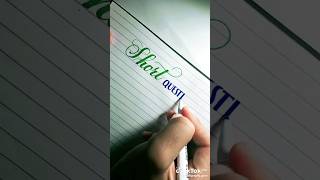 English Calligraphy for beginners with Marker | How to write using cut markers 605 | Cut Marker 605