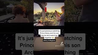 Prince Archie birdwatching with Prince Harry and mother Meghan Markle!