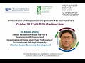 October 28: Cluster - based Economic Development