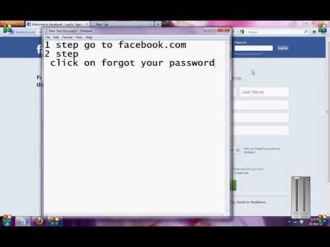 how to login facebook if you forgot your username/email how to login facebook if you forgot your username/email