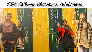 Aya shaana wala remix masih song Youth Girls Dance \u0026 Bhangra।। Christmas Celebration।। SFC Sidhwan।।