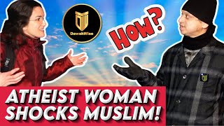 Atheist Feminist Shocks Muslim | Mansur | Speakers Corner | Hyde Park