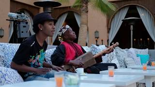 Kaina Atik performs Gnawa improvisation at Sofitel Agadir Morocco