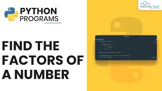 Python Program to Find the Factors of a Number (Hindi)