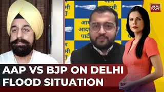 Delhi Flood: As Delhi Battles Flood, AAP, BJP Engage In War Of Words | Debate On To The Point