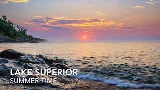 Lake Superior, Summer Time, Relaxing Nature video, Soul Centered Photography
