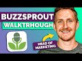 Buzzsprout Walkthrough & Tutorial - W/ Head of Marketing