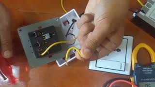 1 Gang 1 Socket Wiring ဆင်နည်း