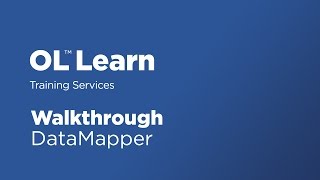 Walkthrough - DataMapper