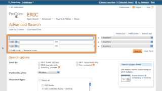 Search the ERIC Database