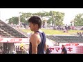 男子 三段跳 決勝7位 第102回日本陸上競技選手権大会